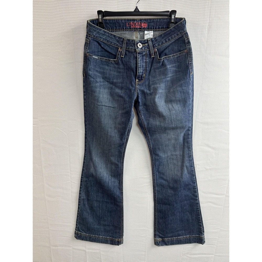 Cinch Jeans Womens 28 / 5 Blue Medium Wash Bootcut Lynden Style MJ81454088